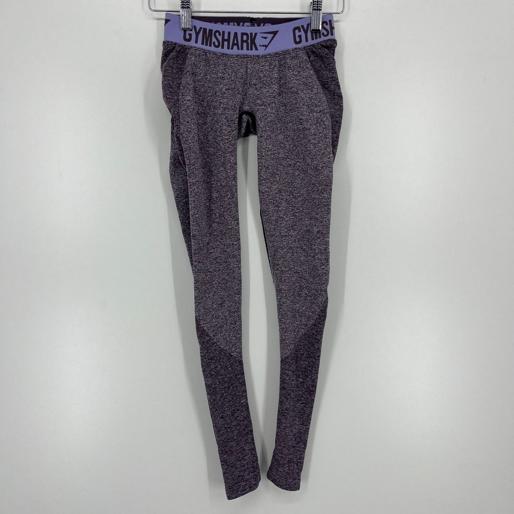 Gymshark Flex High Waisted Seamless Leggings Purple Marl Women Small